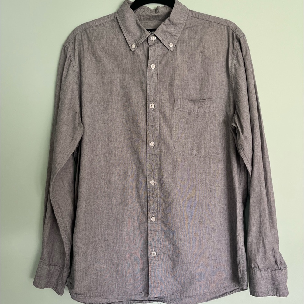 Quince Carbon Wash Micro Dobby Shirt